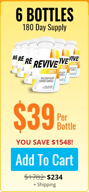 Revive Daily 6 bottle price